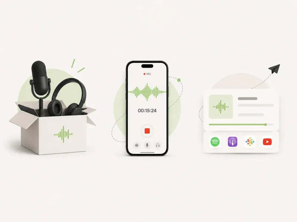 Podcast in a Box: Multi-iPhone Podcast Studio iOS App