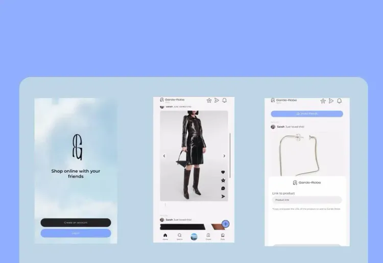 Garde-Robe: Social Wardrobe & Fashion Sharing App