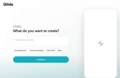 Glide AI App Generator: Text Prompt to Working App
