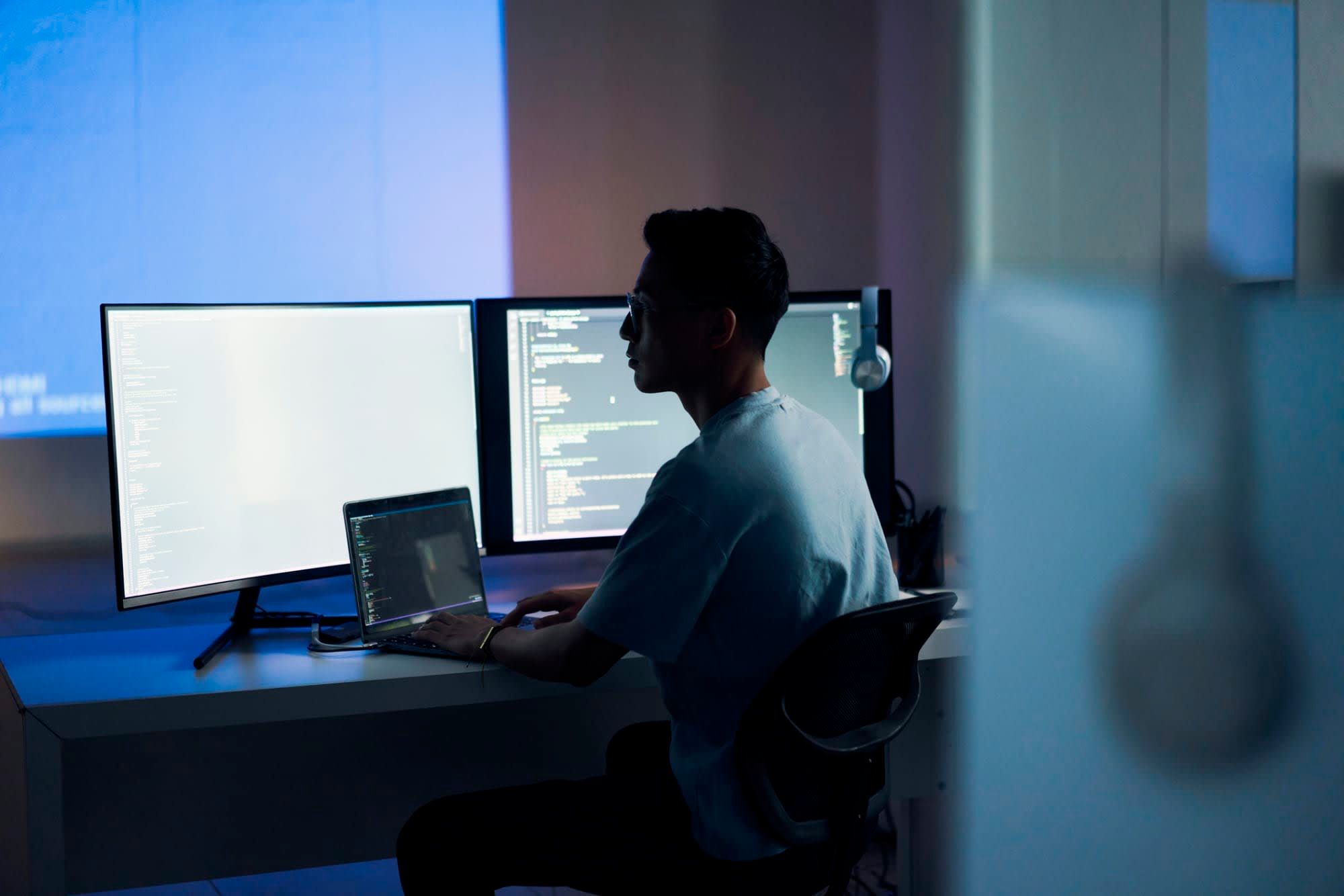 Typical day of security software developer